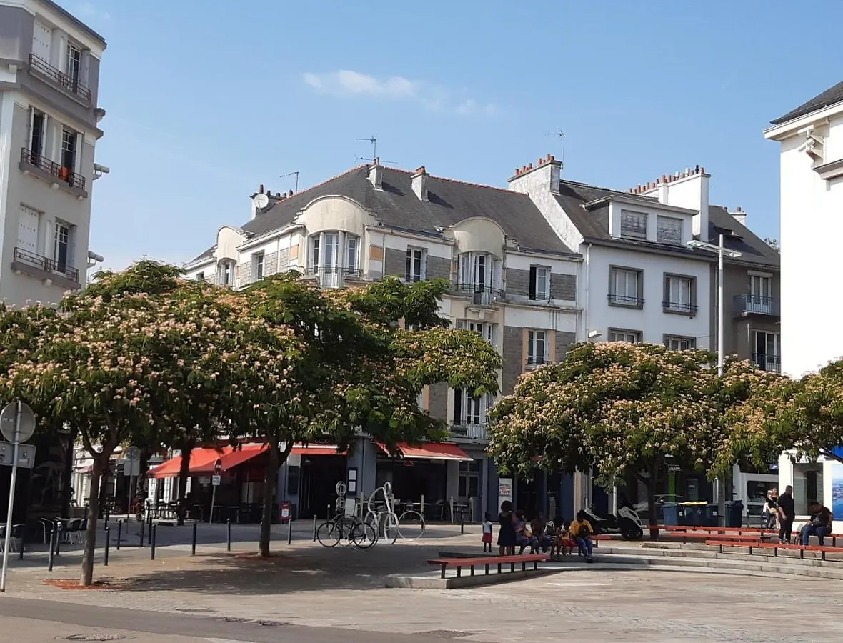 Residence Appart Centre Ville Lorient Calme Garage 0*,  France
