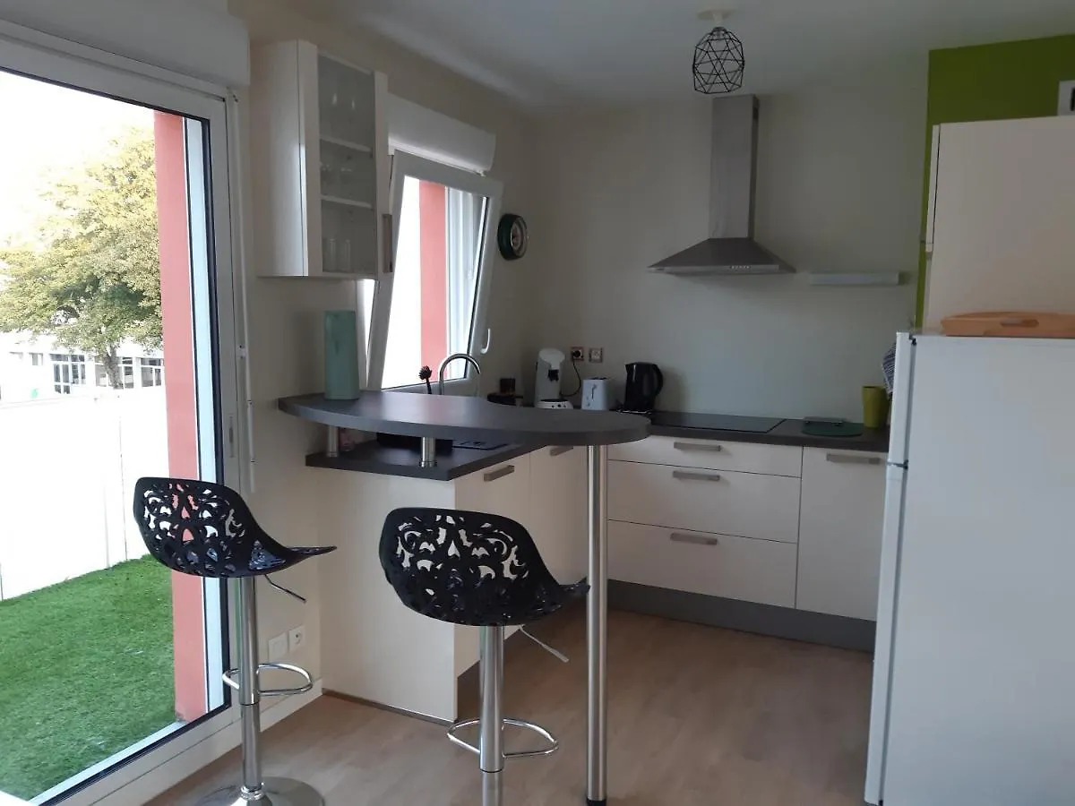 Residence Appart Centre Ville Lorient Calme Garage 0*,